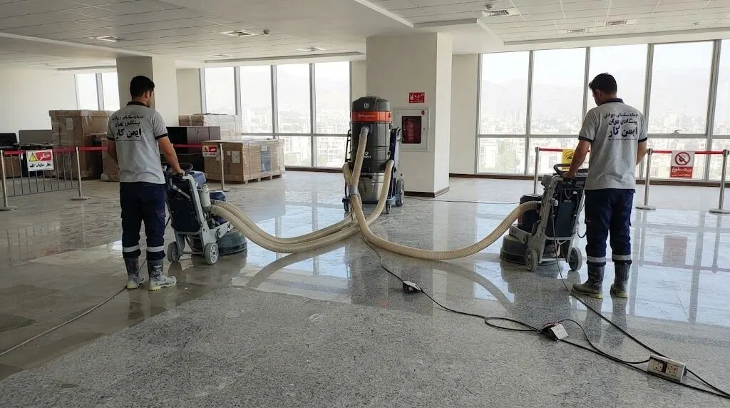 ساب زدن سنگ ها با دستگاه کفسابی